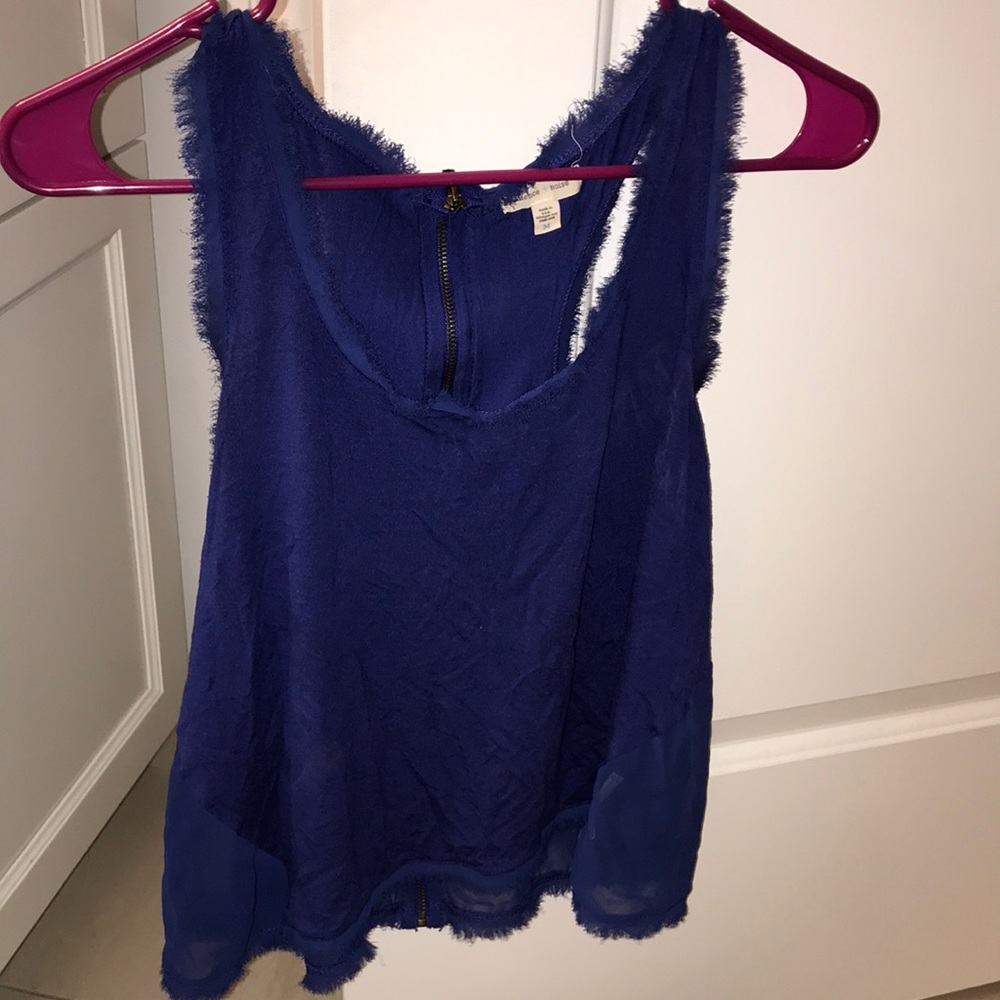 Cobalt blue tank top